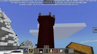 Starting a new series of minecraft.       Series name snow kingdom