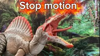 Hammond collection Spinosaurus stop motion test