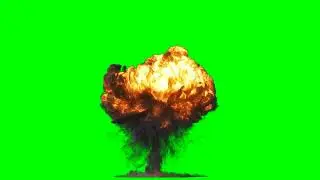 bomb blast green screen video | free green screen | no copyright greenscreen bd