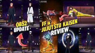 OB52 UPDATE FREE FIRE | JUJUTSU KAISEN ITEMS REVIEW &ndash; BUNDLES, EMOTES, WEAPONS & ARRIVAL ANIMATIONS