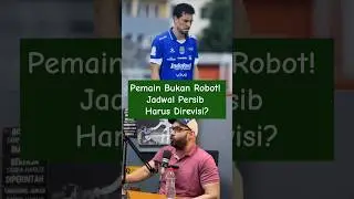 Bung Binder bersuara! 📢 Demi prestasi di Asia, jadwal Persib di liga harusnya lebih fleksibel.