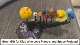 🎨 Paint and Build a Glow in the Dark Solar System Model with Kids