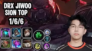 DRX Jiwoo Sion Top SoloQ Replay 20251221