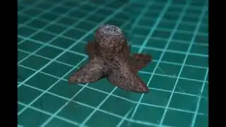 Пень для диорамы. Stump for diorama.
