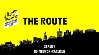 Tour de France 2027 - Grand D&eacute;part Great Britain - stage 1 route