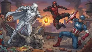 Moonknight clash with Daredevil it's marvel time #mcu #marvelcoc #marvelcontestofchampions #youtube 