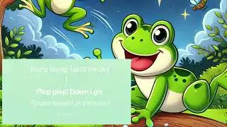 Little Frog Ribbit | Fun Animal Sounds for Kids #FrogSong #RibbitRibbit #toddlersongs