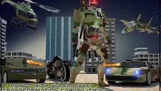 Robot Hero Super Transform (By Raydiex - 3D Games Master) Android Gameplay HD