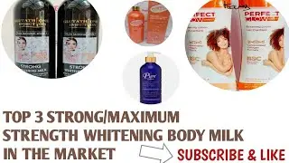 MY HONEST REVIEW: STRONG WHITENING MILK + MAXIMUM STRENGTH WHITENING BODY LOTION WITH STERIODS
