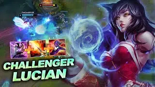 MY AHRI AGAINST A CHALLENGER LUCIAN