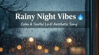 Rainy Night Vibes 🌧️ | Calm & Soulful Aesthetic Song | Deep Relaxing Music