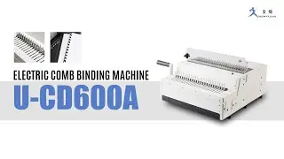 U-CD600A ELECTRIC COMB BINDING MACHINE