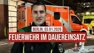 03.01.2026 #Blackout #Berlin Tag 1: Feuerwehr im Dauereinsatz bei #Schnee & #Glatteis: #Stromausfall