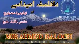 Da Falsafa E Umeed Asey | Mir Ahmed Baloch | Bravai Poetry Song | Slow Reverb