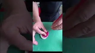 Beautiful Vegetable Flower Carving 🌸 | Food Garnish Art ☘️ #shorts #shortsfeed #shortvideo