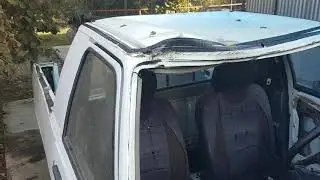Qəzalı Avtomabilin təmiri b&ouml;l&uuml;m 1..Accident Car Repair Part 1.Ремонт автомобиля после аварии Часть 1