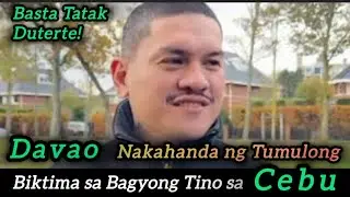 Mayor Baste Duterte Handang Tumulong sa Nasalantang Bagyong Tino sa Cebu