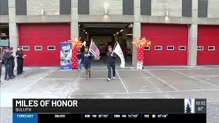 150-mile firefighter walk kicks off in Duluth