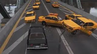 Pushing The Car Damage Physics of GTA 4 To Limits with Heavy Car