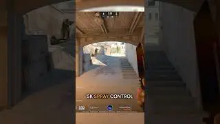 5k Spray Control 💀 #cs2 #counterstrike2 #gaming #cs2highlights #fyp #fypシ