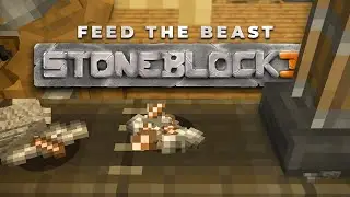 StoneBlock 3 EP22 Pig Iron + Create Train Track Automation