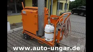 Sch&auml;fer technic LS 100 Aufschmelzkocher Fugenvergusskocher Bitumen Teerkocher www.auto-ungar.de