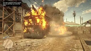 Red Dead 2 - Dynamite/Explosive Arrow Compilation - Brutal Kills - Funny Moments - Ragdoll Physics