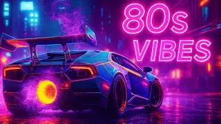 '80s VIBES' | Madrid Night Drive - Real Driving Experience | Relaxing Synthwave for Driving