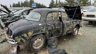 1960 Renault Dauphine at Junkyard