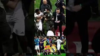 Le Duel de football le plus &eacute;lectrique au monde #fcbarcelona #realmadrid #shortS