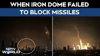 Israel Iran Conflict | Israel's Iron Dome Fails To Block Missiles That Hit Tel Aviv Military Zone