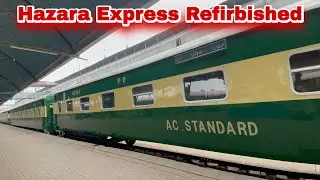 Hazara Express refurbished | Train upgrade | New rack