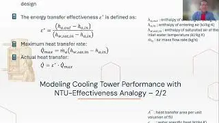 Cooling Tower Performance Modeling and Selection