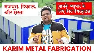 Pasonda Ghaziabad: 97'x80' Industrial Shed | High-Quality Construction by Karim Metal Fabrication