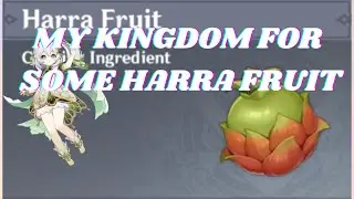 I just wanted to deliver some Harra Fruit!!
