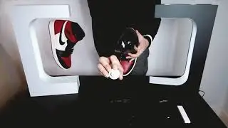 Levitating Sneaker Display