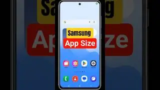 samsung app icon size change #appicon #samsung #tech