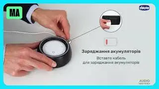 Цифрова радіоняня Chicco Audio Baby Monitor