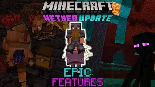 10 EPIC FEATURES  In The 1.16 Nether Update! MCPE,PS4,XBOX,Windows10,Switch