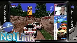 Sega Saturn Netlink Match #10 | Sega Rally | Switzerland to U.S.A Online Multiplayer (VoiP)