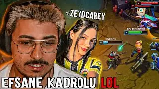 ZEYDCAREY İLE BOT LANEDEN ADAM GEÇİRTMEDİK | LEAGUE OF LEGENDS