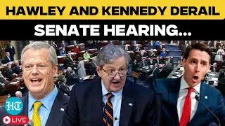 LIVE | Senator Hawley, Kennedy Blast NCAA Prez Baker Over Transgenders' Inclusion In Women Sports