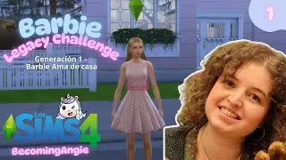 🌟NUEVA SERIE 🌟- Barbie Legacy Challenge - Gen 1 - Barbie ama de casa - 1 - Los&nbsp;Sims&nbsp;4&nbsp;Gameplay