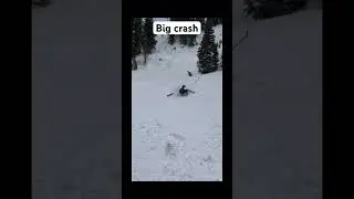 Big air on skis 7 years old #Skiing #Viral ￼