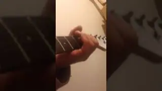 lap of The Isle of Man TT motorbike on guitar
