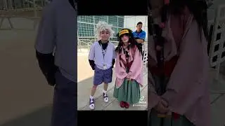 Recreating Killua and Alluka frames with my friend 😄 @PhiddupusAudax