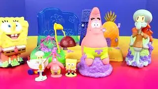 Nickelodeon: Talking SpongeBob SquarePants Squidward & Patrick With Playset
