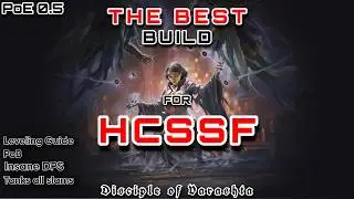 PoE 0.5 - Disciple of Vara - S Tier starter Build - HCSSF - Guide