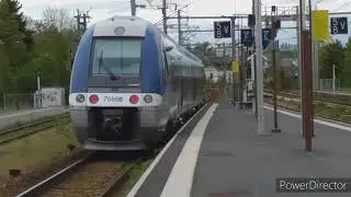 Train et Car Nomad à la Gare de Lisieux