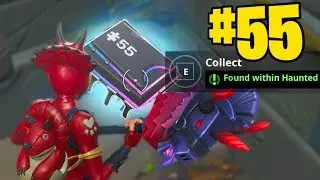Fortnite Fortbyte #55 Location - Found Within Haunted Hills